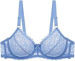 Plus Size Spets BH med Push Up och Tunn Cup