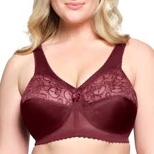 Glamorise MagicLift Stöd BH - Vinröd 85L