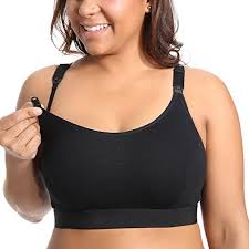 Gratlin Plus Size Amningssport-BH i Bomull