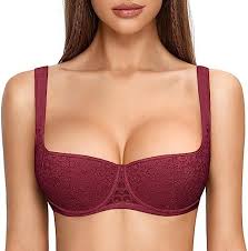 DOBREVA Sexig Push Up Balconette BH för Kvinnor