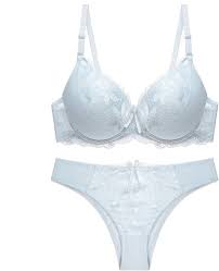 Sexig Spets BH Set för Plus Size